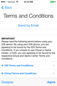 Icloud terms and conditions