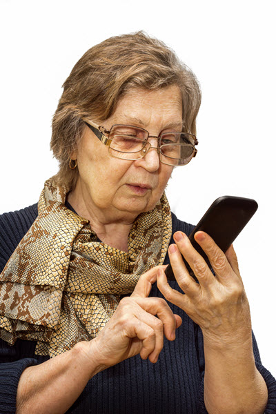 woman-with-glasses-looking-at-smartphone-image-from-shutterstock