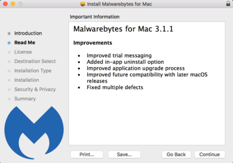Malwarebytes instal the new version for mac