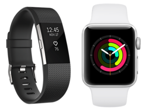 fitbit charge 3 vs apple watch series 3